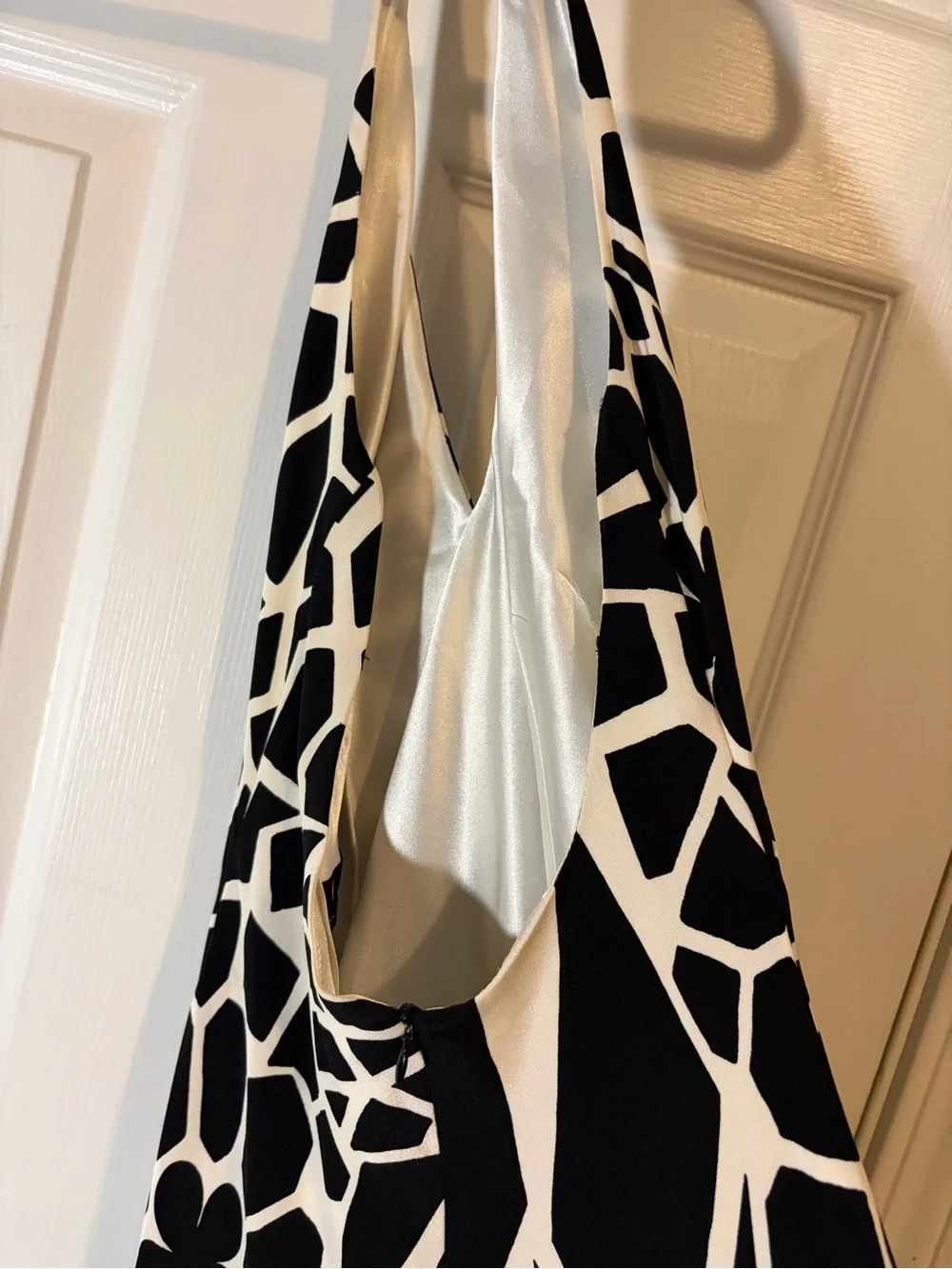 Black and White Geometric Home Accent Throw - Brand
